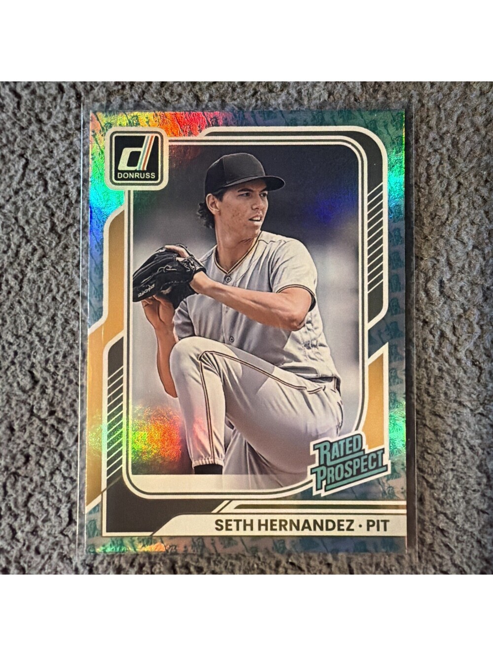 Seth Hernandez 2026 Donruss Rated Prospect Liberty Holofoil Parallel SP